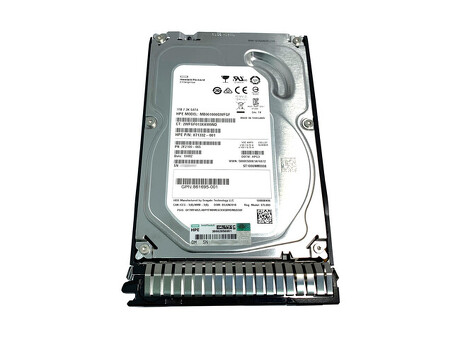 862128-001 Жесткий диск HPE 1 ТБ, 6G, 7,2 КБ, 3,5 SATA G9/G10 SC