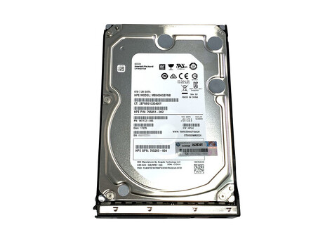 Жесткий диск HPE 847033-001 6 ТБ SATA 6G 7,2 КБ 3,5 дюйма MDL 512e