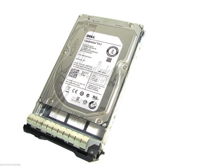 342-5286 Жесткий диск Dell емкостью 3 ТБ, 7,2 тыс. SATA, 3,5 дюйма, 6 ГБ