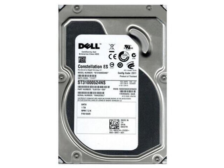8CGTN Жесткий диск Dell 1 ТБ SATA 7,2 КБ 3G 32 МБ 3,5 дюйма