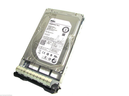 Жесткий диск Dell JMN63 Dell, 3 ТБ, 7,2 КБ, SATA, 3,5 дюйма, 6 ГБ
