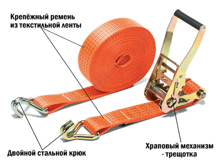 Стяжные приспособления для надежной фиксации и безопасной транспортировки