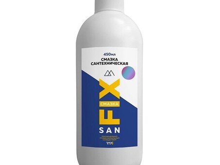 Смазка силиконовая сантехническая SANFIX 450мл бутыль