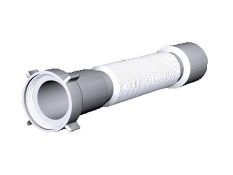 Гибкая труба АНИ K105 1 1/2 -50, длина 320-730 мм