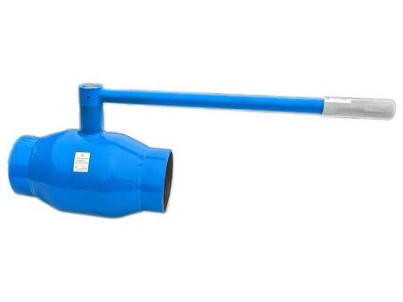 Кран стальной шаровой цельносварной PR КШ.Ф.Р, DN 125 PN 25, 330мм, стандартнопроходной, приварной с ручкой