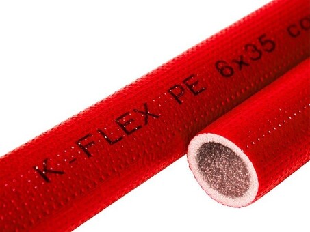 Трубка теплоизоляционная K-FLEX COMPACT RED, DN 18 толщина 4мм от -40 до +95°C длина 10м