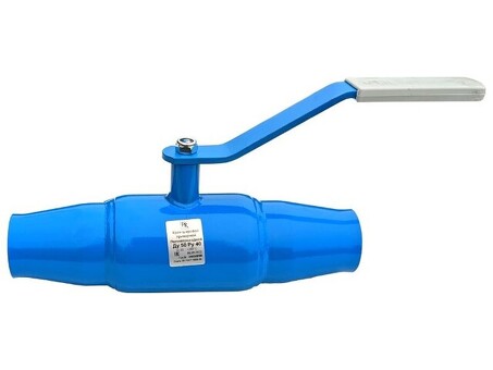 Кран стальной шаровой цельносварной PR КШ.Ф, DN 20 PN 40, 230мм, полнопроходной, приварной с ручкой