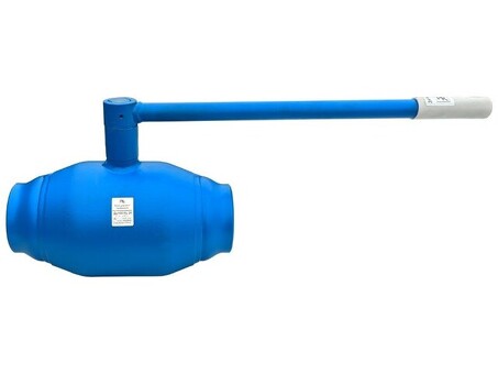 Кран стальной шаровой цельносварной PR КШ.Ф, DN 125 PN 25, 360мм, полнопроходной, приварной с ручкой