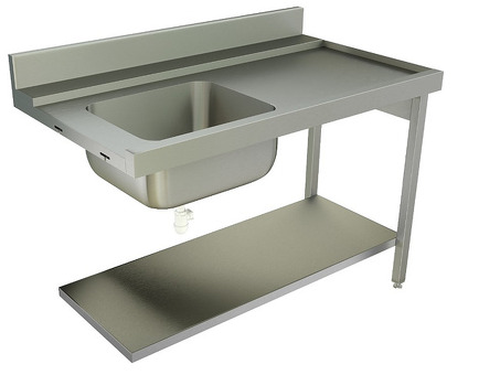 Стол для посудомоечной машины Kayman СПМ-111/1207 Л
