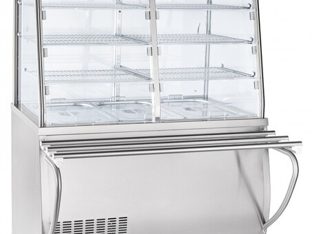 Прилавок-витрина для холодных закусок Abat ПВВ(Н)-70Т-С-НШ