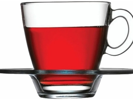 Набор чайный Pasabahce Aqua 95040 (6 чашек + 6 блюдец), 215 мл