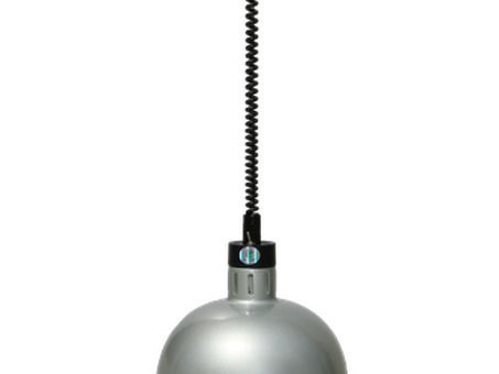 Лампа для подогрева HURAKAN HKN-DL750 серебряная
