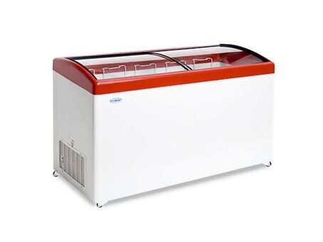 Морозильный ларь Снеж МЛГ-500 красный