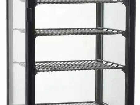 Настольная холодильная витрина Cooleq CW-85 black