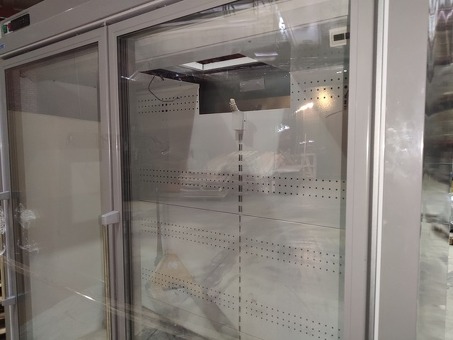 Уцененный шкаф низкотемпературный Italfrost ШН-1.20-4.0 ANZIO LT 2D 1562R290 (C.5.2.V.0.внеш 7037гл_внутр 9003гл)
