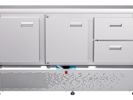 Стол холодильный Abat СХС-70Н-02 без столешницы (дверь-дверь-ящик1/2)