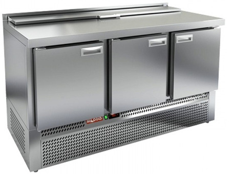 Холодильный стол HICOLD SLE1-111GN (1/3) замки