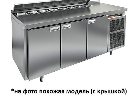 Холодильный стол HICOLD SL2-111GN (1/6) для салатов без крышки