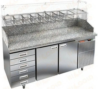 Холодильный стол HICOLD PZ4-11GN 6R
