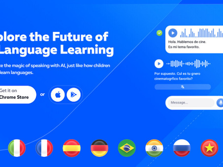 Corgi website: Master new languages with AI chat support