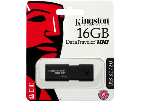 Флэшка 16 GB Kingston USB 3.0/2.0