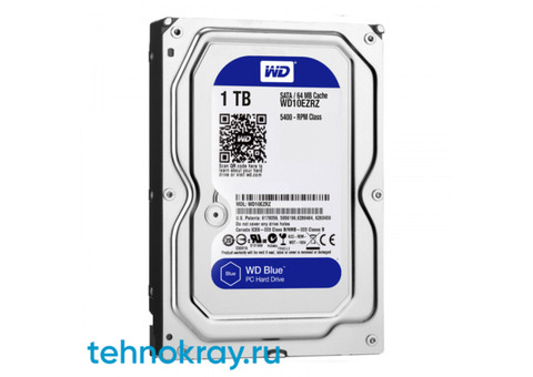 Жесткий диск Western Digital wd blue desktop 1 tb (wd10ezrz)