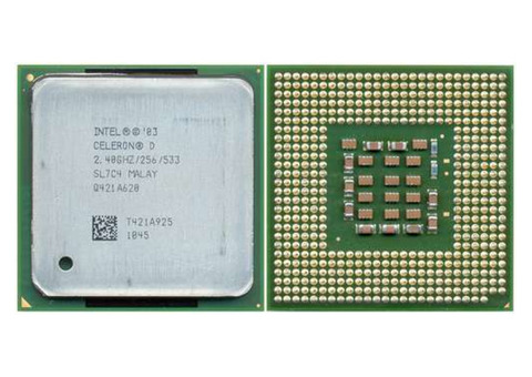 Процессор Intel Celeron D 320 2.4 GHz, S478, 533MHz, 256K, 73W
