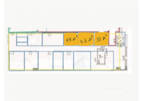 Сдаю в аренду офис, ПСН, 43 кв.м.