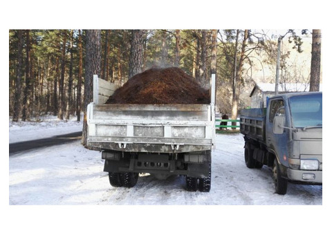 Перегной конский в мешках от1 штуки