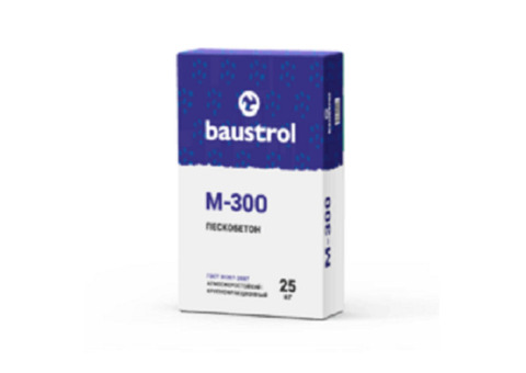 Цементно-песчаная смесь М300, Baustrol, 25кг