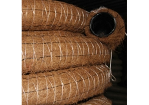 Труба дренажная ПЭНД-110 в фильтре из кокос. волокна (бухта 50 м.)