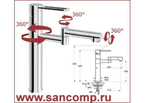 Продажа смесителей и комплектующих к ним