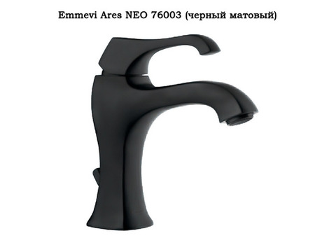 Смеситель для раковины Emmevi Ares 76003 Black