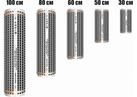 Инфракрасная нагревательная пленка Eastec (Юж. Корея) для теплого пола на отрез