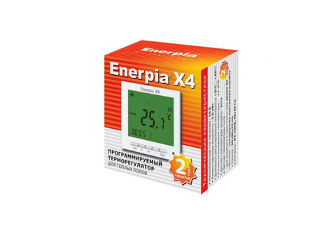 Программируемый терморегулятор для теплого пола Enerpia X4