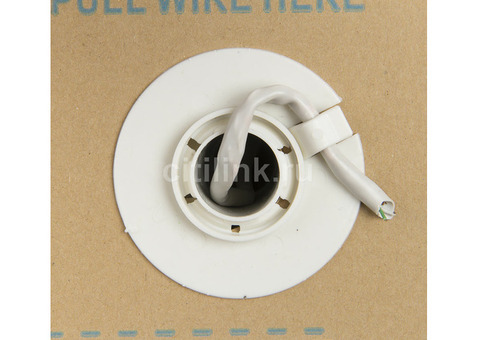 Характеристики кабель сетевой UTP, cat.5E, 305м, 4 пары, 0.50мм, CCA, одножильный (solid), серый