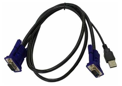 Характеристики кабель D-Link DKVM-CU/B1A 1.8м, черный