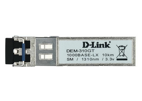 Характеристики модуль SFP D-Link 310GT LC 1310nm