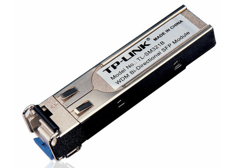 Характеристики модуль SFP TP-LINK TL-SM321B 1000Base-BX WDM LC TX:1310nm RX:1550nm 10км