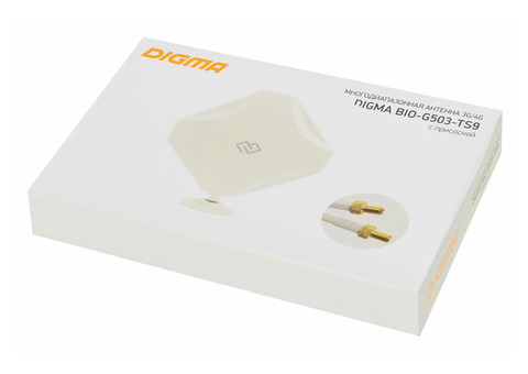 Характеристики антенна Digma BIO-G503-WT(2TS-9) MIMO многодиапазонная