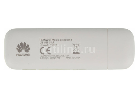 Характеристики модем Huawei E3372h-320 3G/4G, внешний, белый [51071sux]