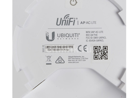 Характеристики точка доступа Ubiquiti UniFi UAP-AC-LITE(EU), белый