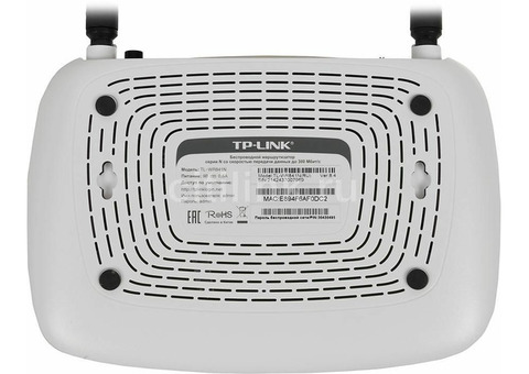 Характеристики wi-Fi роутер TP-LINK TL-WR841N, N300, белый