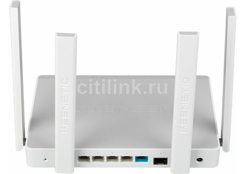 Характеристики wi-Fi роутер KEENETIC Giga, AX1800, белый [kn-1011]