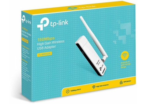 Характеристики сетевой адаптер WiFi TP-LINK TL-WN722N USB 2.0