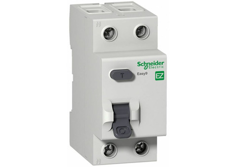 Характеристики выключатель дифф.тока УЗО Schneider Electric Easy 9 (EZ9R34240) 40A 30мА AC 2П 230В 2мод