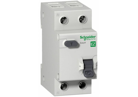 Характеристики выключатель автом. дифф. тока Schneider Electric Easy 9 (EZ9D34616) 16A тип C 4.5kA 30мА AC 1П+Н 230