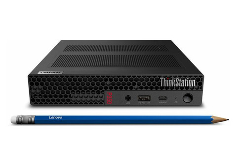 Характеристики рабочая станция Lenovo ThinkStation P350 tiny, Intel Core i9 11900T, DDR4 16ГБ, 512ГБ(SSD), NVIDIA T600 - 4096 Мб, Windows 10 Professional, черный [30ef000kru]