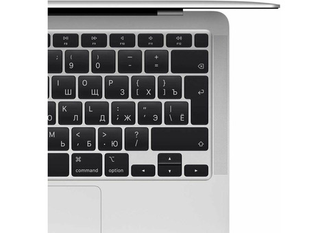 Характеристики ноутбук Apple MacBook Air 13.3', IPS, Apple M1 8 core 8ГБ, 1ТБ SSD, Mac OS, Z12700037, серебристый