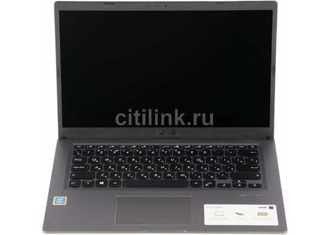 Характеристики ноутбук ASUS VivoBook X415JA-EK347T, 14', Intel Pentium 6805 1.1ГГц, 4ГБ, 128ГБ SSD, Intel UHD Graphics , Windows 10 Home, 90NB0ST2-M08250, серый
